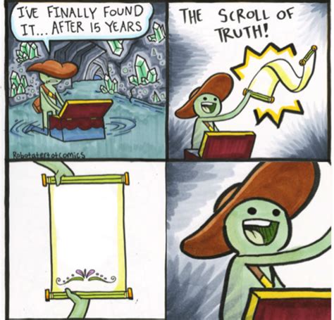 Scroll Of Truth Template
